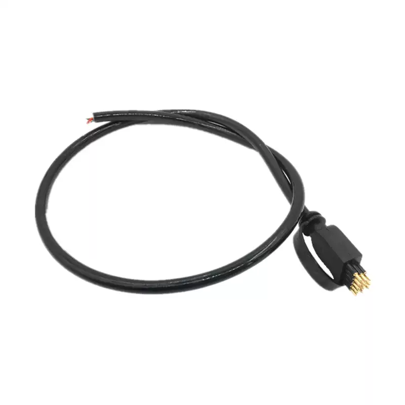 Flat Underwater Connector MCLPIL12M 12Pin Male In-Line