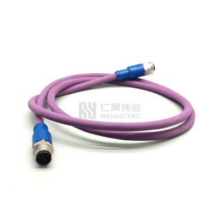 NMEA2000 Micro Trunk Cable with 5Pin M12 Male-Female Connector For Marine & Oceanic System
