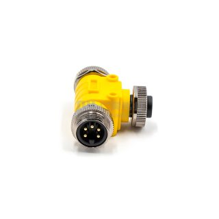 Alternative view of NMEA 2000 Mini 5Pin 7/8" Female-Male-Female Waterproof T-Splitter/Adapter For Marine & Oceanic System