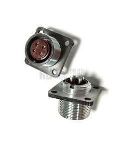 2PM-18 Series 4Pin Female Panel Socket - 2РМДТ18Б4Г1В1В