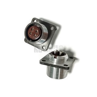 2PM-18 Series 4Pin Female Panel Socket - 2РМДТ18Б4Г1В1В