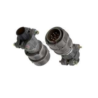 2PM-22 Series 10Pin Male Straight Cable Plug Unshielded -2РМТ22КПН10Ш1В1В