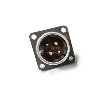 2PM-22 Series 4Pin Male Panel Socket with Gold Plated Pin - 2РМТ22Б4Ш3А1В