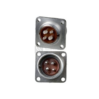 2PM-22 Series 4Pin Male Panel Socket - 2РМТ22Б4Ш3В1В