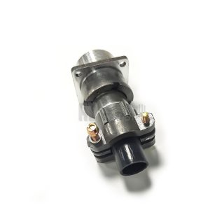 Alternative view of 2PM-22 Series 4Pin Docking Male Panel Socket with Cable Shell - 2РМТ22БПН4Ш3В1В