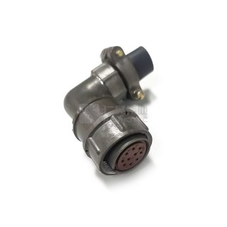 2PM-22 Series 10Pin Female Angled Cable Plug Unshielded - 2РМТ22КУН10Г1В1В