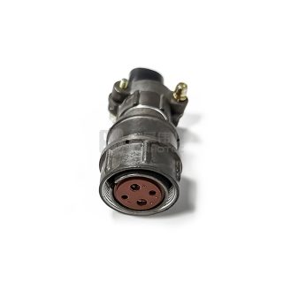 2PM-22 Series 4Pin Female Straight Cable Plug Unshielded with Gold Plated Pin - 2РМТ22КПН4Г3А1В