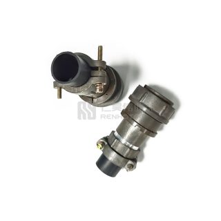 Alternative view of 2PM-27 Series 19Pin Male Straight Cable Plug Unshielded - 2РМДТ27КПН19Ш5В1В