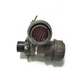 2PM-27 Series 24Pin Male Straight Cable Plug Unshielded - 2РМТ27КПН24Ш1В1В