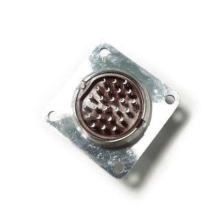 Alternative view of 2PM-27 Series 24Pin Male Panel Socket - 2РМТ27Б24Ш1В1В