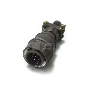 2PM-27 Series 7Pin Male Straight Cable Plug Unshielded - 2РМДТ27КПН7Ш5В1В
