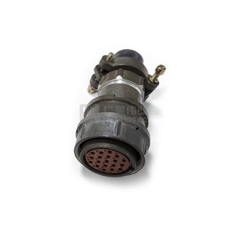 2PM-27 Series 19Pin Female Straight Cable Plug Unshielded with Gold Plated Pin - 2РМДТ27КПН19Г5А1В
