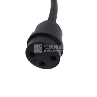 Серия высокой мощности ILB4F 4P женский кабельный разъем In-Line