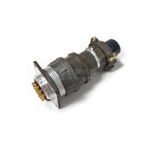 2PM-27 Series 19Pin Male Panel Socket with Gold Plated Pin - 2РМДТ27Б19Ш5А1В - Image 2