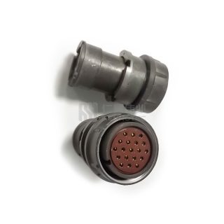 2PM-27 Series 19Pin Female Straight Cable Plug Shielded - 2РМДТ27КПЕ19Г5В1В