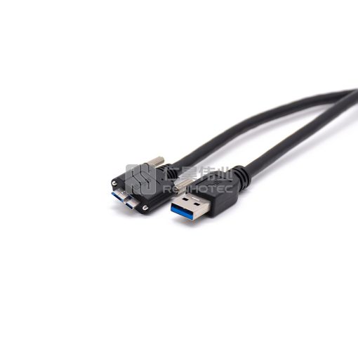 Кабель USB 3.0 Plug to Micro B с винтовым замком для промышленной камеры — изображение 4