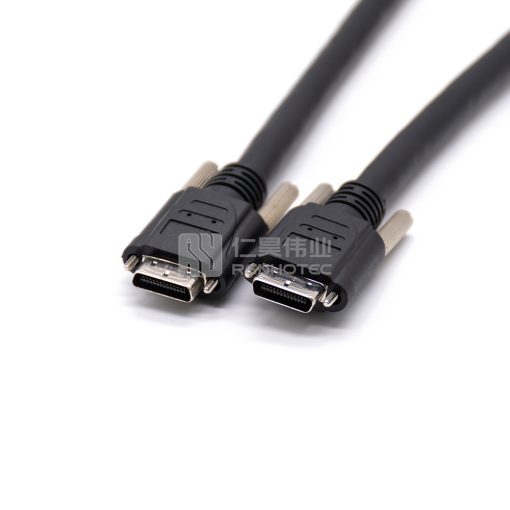 Сборки кабелей Camera Link с разъемами SDR и SDR с винтовым замком для промышленного машинного зрения — изображение 2