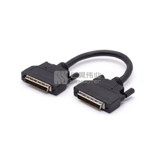 MDR Plug to MDR Plug Camera Link Cable Assemblies with Screw Lock for Industrial Machine Vision