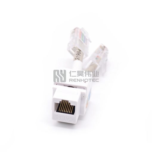 Кабель GigE камеры с разъемом RJ45 на два разъема RJ45, белый, 5 см