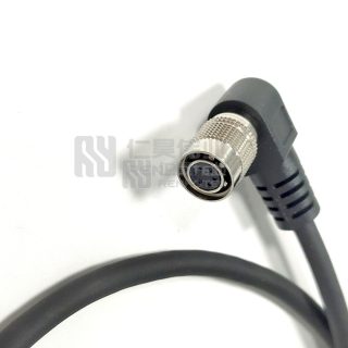 Alternative view of Совместимый силовой кабель для промышленной камеры Hikvision Dahua с 6-контактным разъемом HR10A-7P-6S