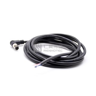 M8 6-контактный разъем промышленной камеры I/O силовой кабель авиационного соединителя, совместимый с Basler