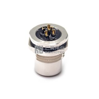 Alternative view of M12 Panel Mount Connectors Female Socket Solder Front Fastened (M16*1.5)