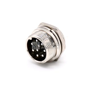 GX16 Standard Type Socket Solder Silver
