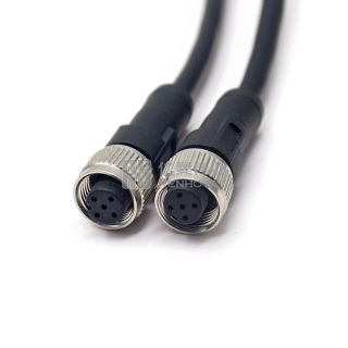 Формованные кабели M12 с гнездом на гнездо