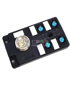 M12 Distribution Box 4-Port, Single Channel NPN, LED Indication, Standard Body M23 Pre-Made Interface