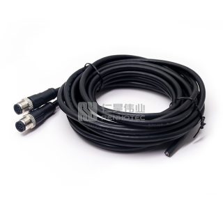 Формованные кабели M12 с разъемами «мужчина-мужчина