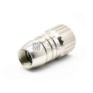 Alternative view of M23 Male Plug Solder Cup/Screw Terminal Mount