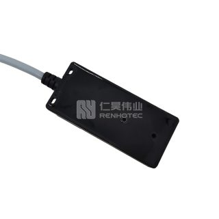 Alternative view of M12 Distribution Box 6-Port with PUR/PVC Cable Gray