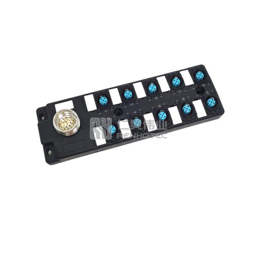 Распределительный блок M12 на 10 портов, одноканальный PNP, с LED-индикацией и стандартным корпусом M23 с предварительной сборкой — изображение 3