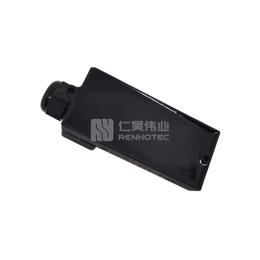 M8 Distribution Box 8-Port, Single Channel NPN, LED Indication, Wide Body PCB Interface with Junction Box - Image 2