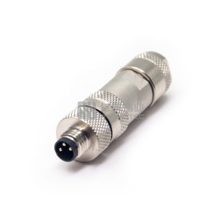 M8 мужские полевые проводные разъемы паяльник чашка монтаж металлическая оболочка