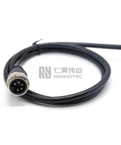 Mini Change 7/8"Male Single Ended Power Cable with 18AWG Cable