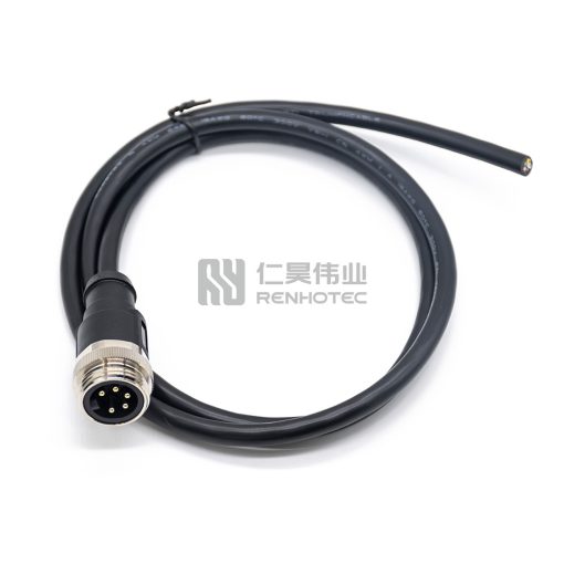 Mini Change 7/8"Male Single Ended Power Cable with 18AWG Cable — изображение 3