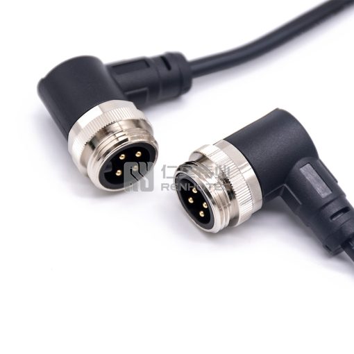 Mini Change 7/8"Male to Male Power Cable Right Angle with 18AWG Cable — изображение 4