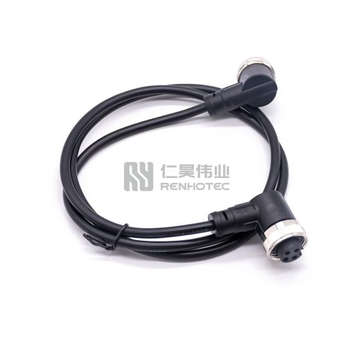 Mini Change 7/8"Female to Female Power Cable Right Angle with 18AWG Cable - Image 4