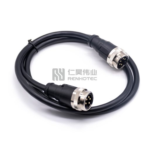 Mini Change 7/8"Male to Male Power Cable with 18AWG Cable — изображение 3
