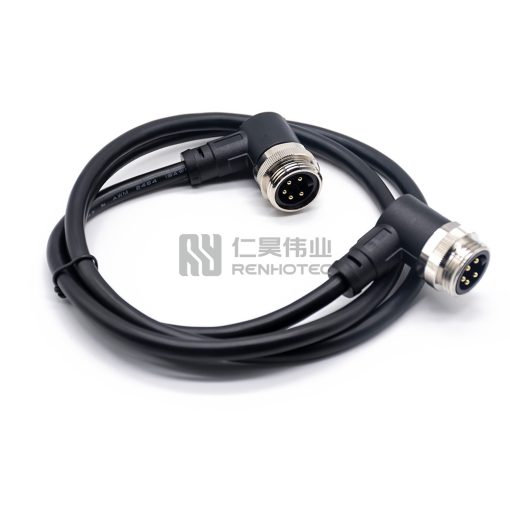 Mini Change 7/8"Male to Male Power Cable Right Angle with 18AWG Cable — изображение 6