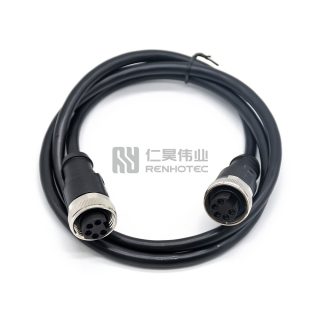 Mini Change 7/8" Female to Female Power Cable with 18AWG Cable