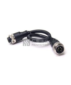 Mini Change 7/8"Male to Female Power Cable with 18AWG Cable