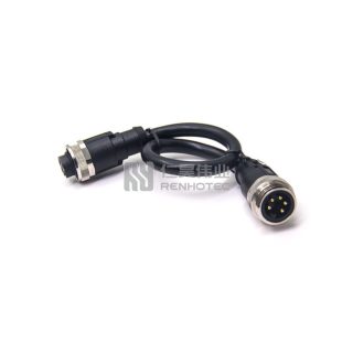 Mini Change 7/8"Male to Female Power Cable with 18AWG Cable