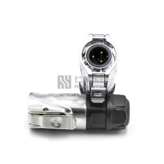 Alternative view of LP-12 Водонепроницаемый круглый разъем питания 3-контактный штекер