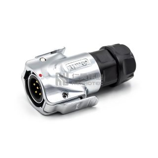 LP-12 Waterproof Circular Power Connector 6-Pin Male Plug