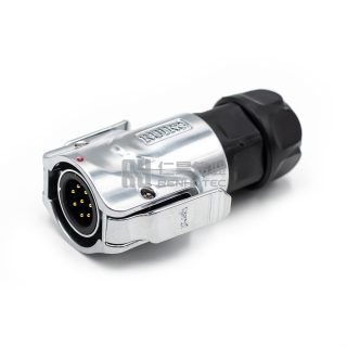 LP-12 Waterproof Circular Power Connector 8-Pin Male Plug