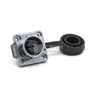 LP-16 Waterproof Circular Power Connector 2-Pin Female Sockets