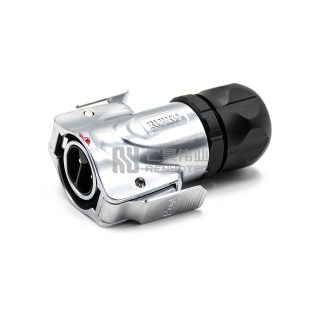 LP-20 Водонепроницаемый круглый разъем питания 2-контактный мужской штекер