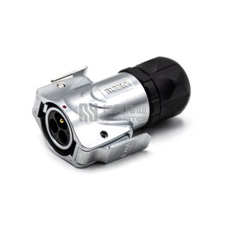 LP-20 Водонепроницаемый круглый разъем питания 3-контактный мужской штекер